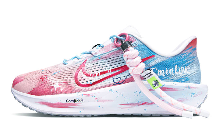 Nike Nike Quest 6 Low top Running Shoes Unisex Blue Pink