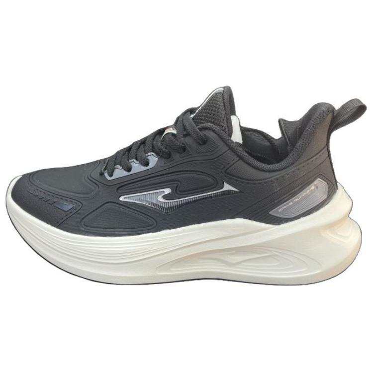 Erke Cushioning Abrasion Resistant Cushioning, Wear Resistant Low top Casual Running Shoes Women's Black