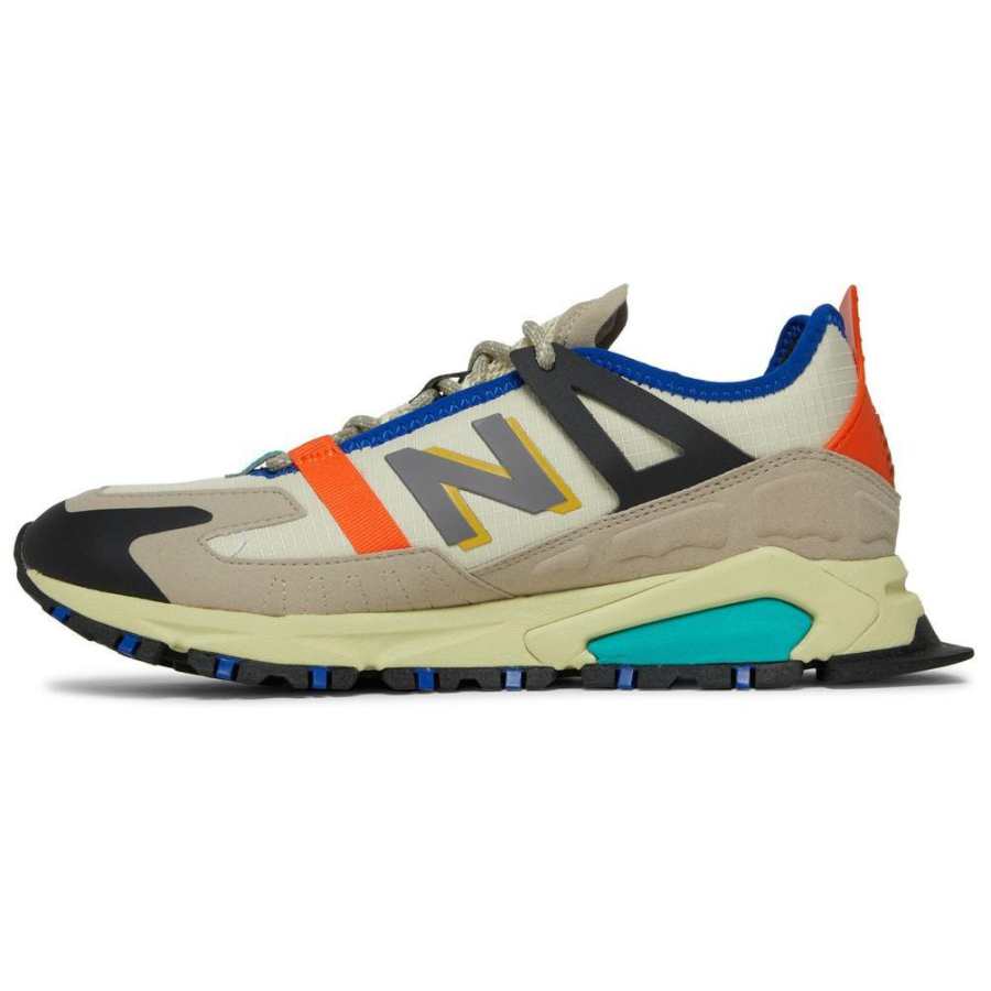 New Balance New Balance NB X RACER Comfortable Low top Casual Running Shoes Unisex Beige Black