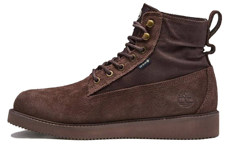Timberland Vibram Breathable Abrasion Resistant Breathable And Wear resistant Short Outdoor Boots Men's Dark Brown