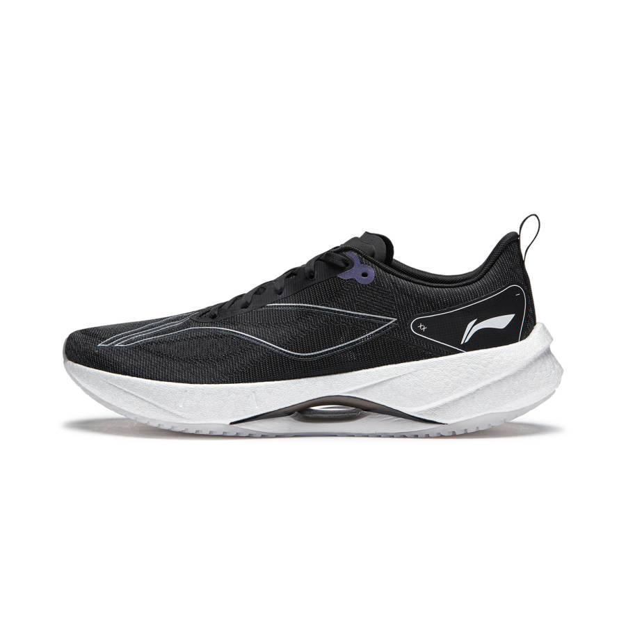 Li-Ning Li Ning Super Light 21 Slip Resistant, Abrasion Resistant, Breathable Low top Casual Running Shoes Men's Black White