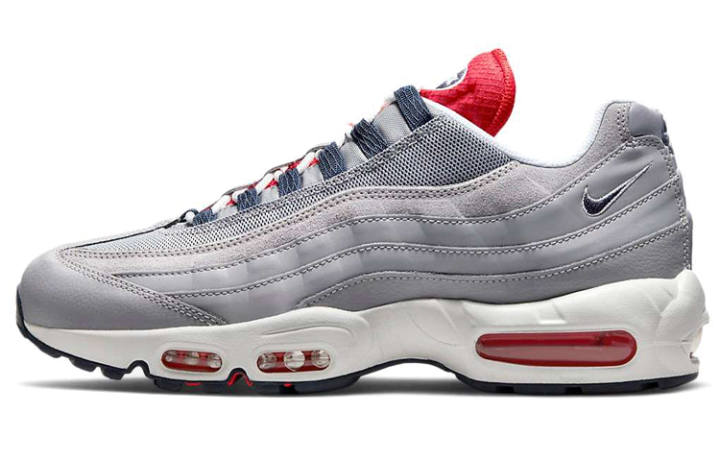 Nike Nike Air Max 95 Grey Navy Crimson