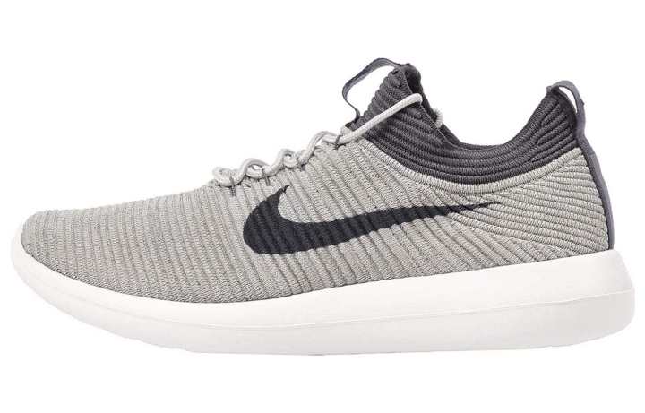 Nike Nike Roshe Two Slip Resistant Low top Running Shoes Women's White Gray