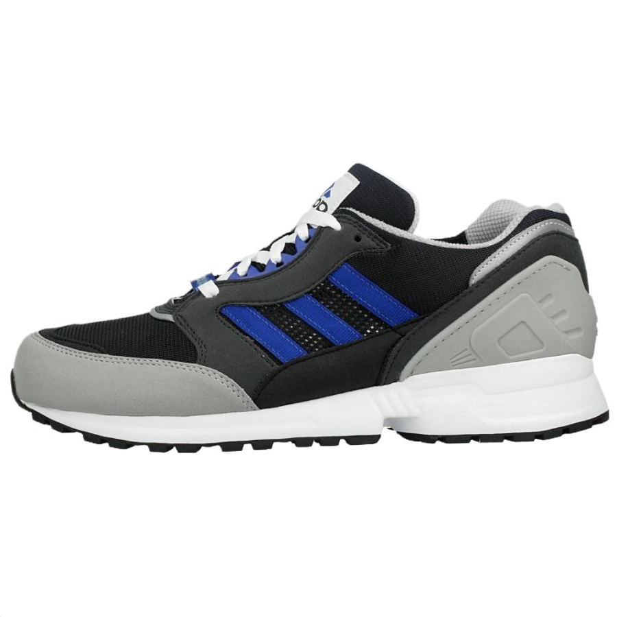 Adidas Adidas EQUIPMENT Fabric Slip Resistant Abrasion Resistant Low top Running Shoes Men's Gray Blue