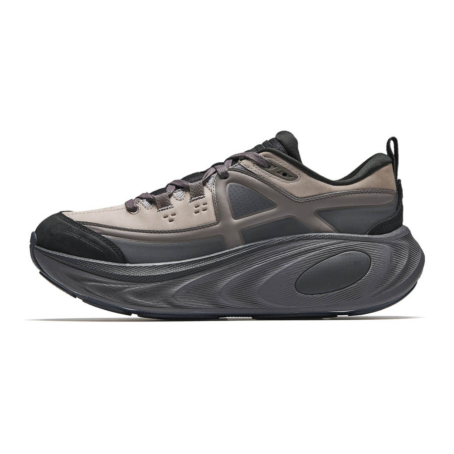 ANTA Anta Versatile Running Shoes Men's Pine Smoke Gray/Enamel Gray/Basic Black