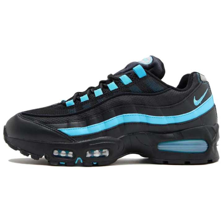 Nike Nike Air Max 95 Low top Running Shoes Unisex Black Blue