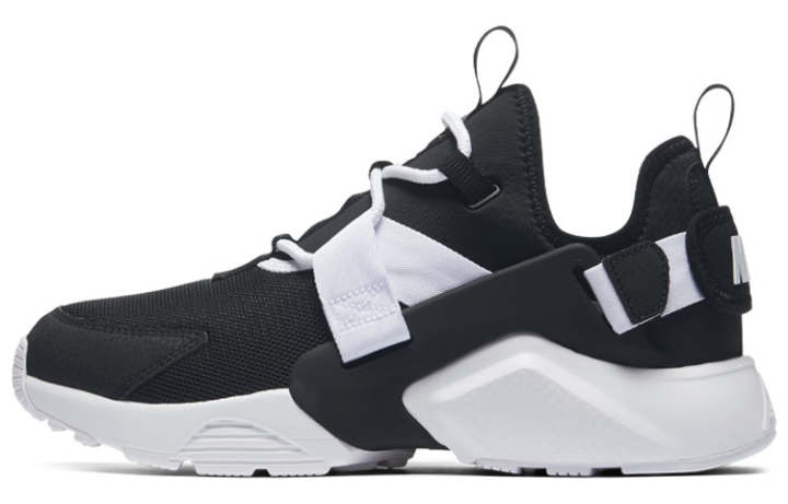 Nike Nike Air Huarache City Low Black Black White Women's
