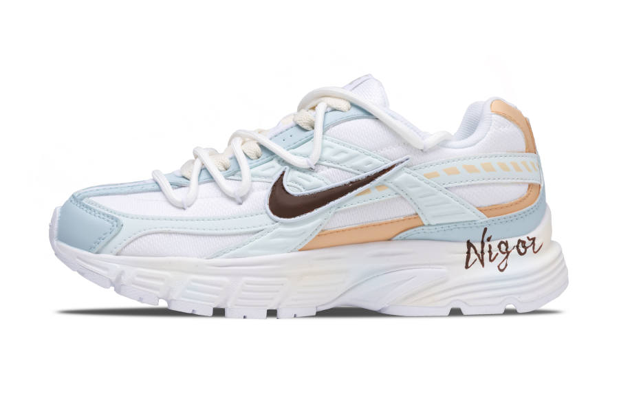 Nike Nike Initiator Cushioning Breathable Low top Casual City Commuting Running Shoes Women's Light Cyan
