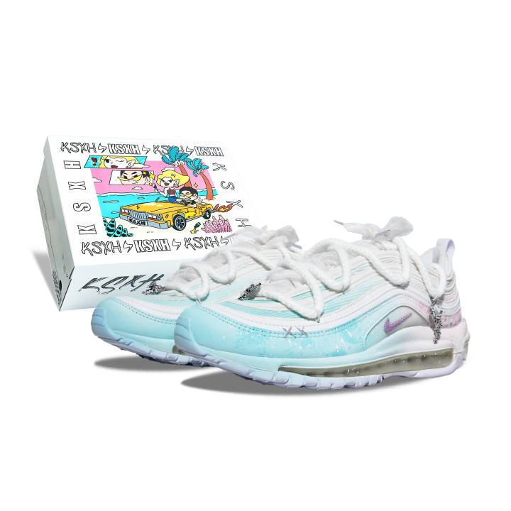 Nike Nike Air Max 97 Cushioning Slip Resistant Abrasion Resistant Lightweight
