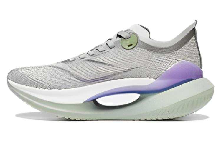 Li-Ning Li Ning Shadow 2 Essential Abrasion Resistant Breathable Low top Running Shoes Women's Green Gray
