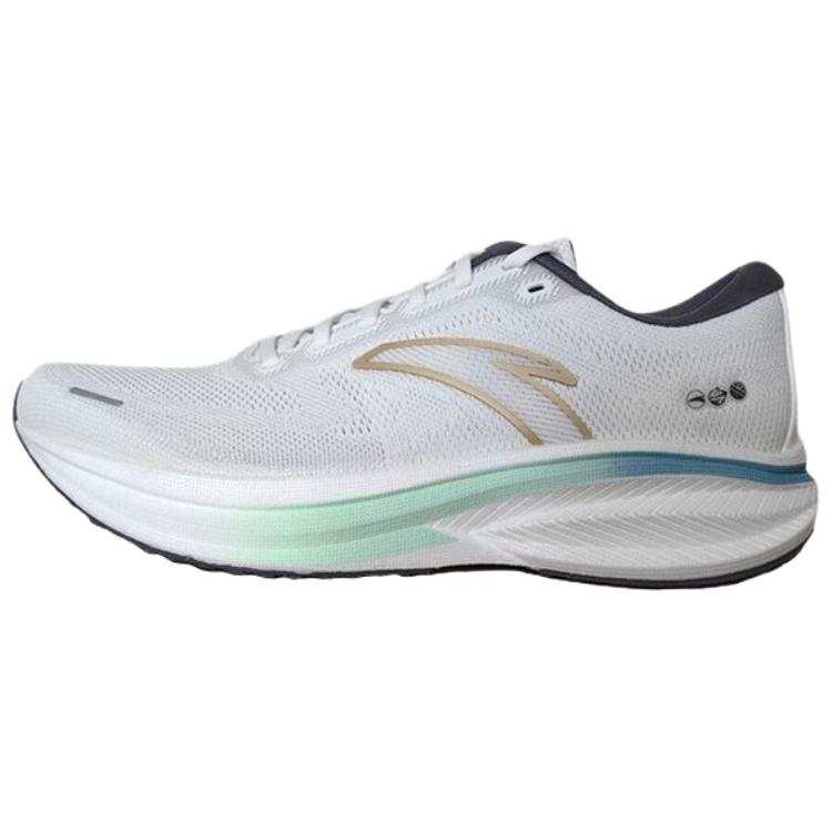 Anta Low top Casual Running Shoes Men's Papyrus White Pure Gray