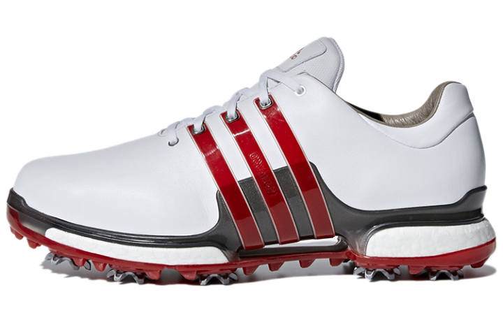 Adidas Adidas Tour360 Golf Shoes Men's Low Top White/Red