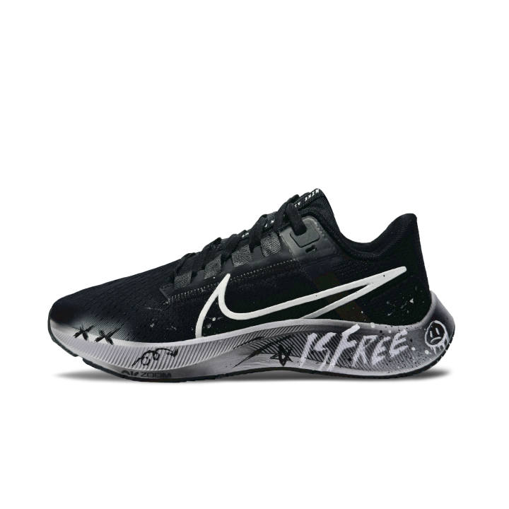 Nike Nike Pegasus 38 Running Shoes Men's Black White