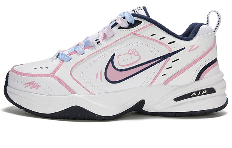 Nike Nike Air Monarch 4 Low top Chunky Sneakers Unisex Pink Blue White