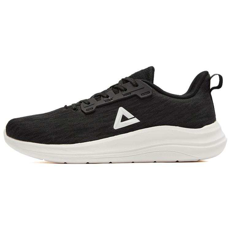 PEAK Slip Resistant Abrasion Resistant Slip Resistant Abrasion Resistant Low top Casual Running Shoes Men's Black White