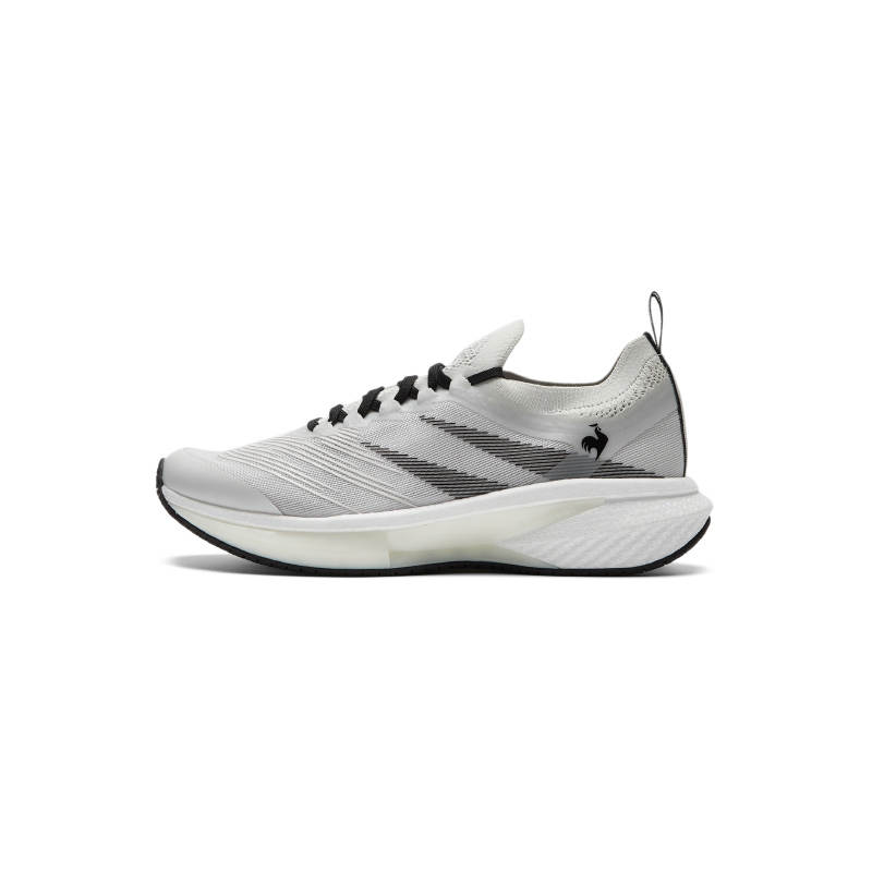 Le Coq Sportif Cushioning Breathable Low top Running Shoes Unisex Light Gray