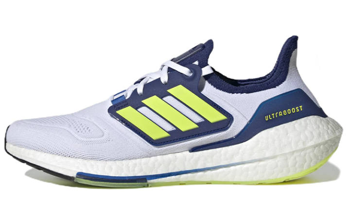 Adidas Adidas UltraBoost 22 'White Solar Yellow Blue'