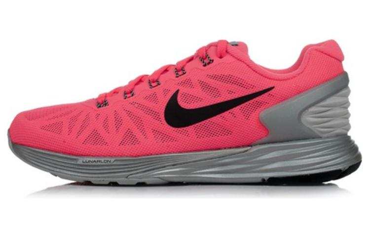 Nike Nike Lunarglide 6 Cushioning, Wear Resistant Low top Casual Running Shoes Women's Pink