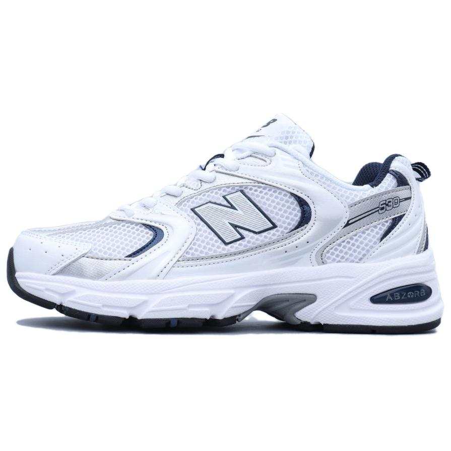 New Balance New Balance NB 530 Abrasion Resistant Low top Casual Running Shoes Men's Silver