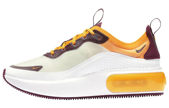 Nike Nike Air Max Dia Comfortable Low top Running Shoes Women's Beige Yellow