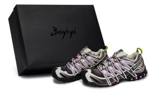 SALOMON XA PRO 3D Abrasion Resistant Abrasion Resistant Low top Running Shoes Unisex Silver Gray Black Pink
