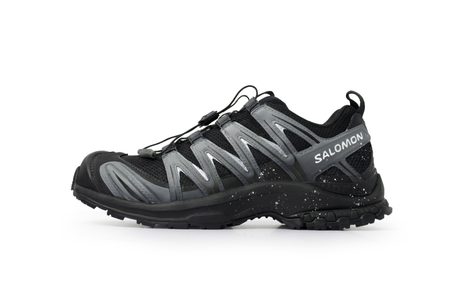 SALOMON XA PRO 3D LA YAUTE Running Shoes Unisex Black Gray