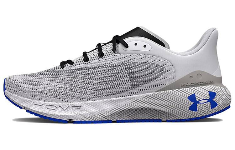 Under Armour HOVR Machina 3 Comfortable Fabric Cushioning Abrasion Resistant Low top Running Shoes Men's Blue White