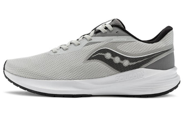 Saucony STRIKER Assault 2 Running Shoes Men's Low Top Gray/Black/White