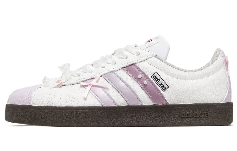 Adidas Adidas VL COURT 2.0 Low top Skateboard Shoes Unisex Light Purple