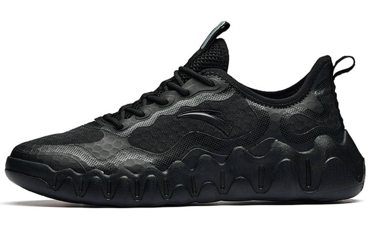 Anta Outdoor Collection Textile, Synthetic Leather Cushioning Slip Resistant Abrasion Resistant Breathable Low top