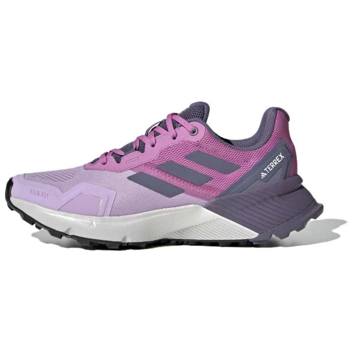 Adidas Adidas RAIN.RDY Waterproof Support Casual Trail Running Shoes Men's Purple