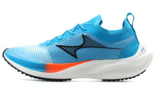 HEALTH Flying Man Racing Running Shoes Unisex Low Top Sky Blue/Black