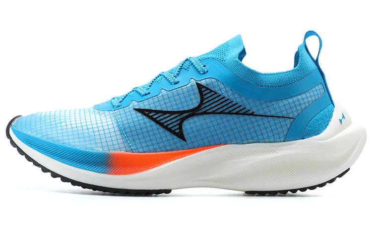 HEALTH Flying Man Racing Running Shoes Unisex Low Top Sky Blue/Black