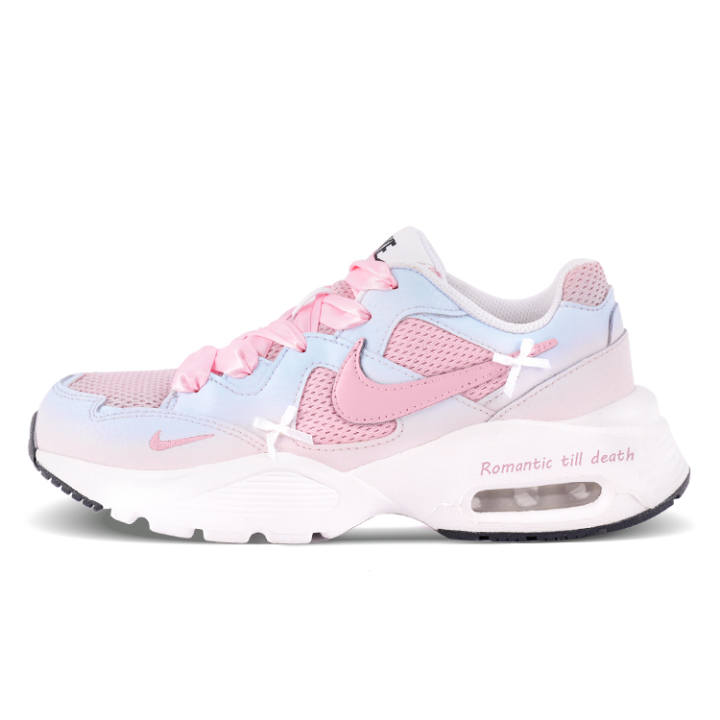 Nike Nike Air Max Fusion Fabric Low top Running Shoes Women's Pink Blue