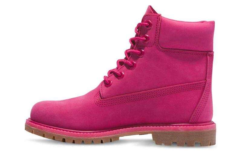 Timberland 50th Anniversary Edition Premium 6 Inch Waterproof Boot 'Dark Pink Nubuck' Women's