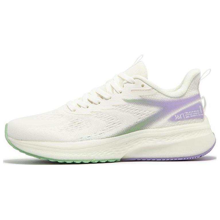 361° Cushioning, Wear Resistant Low top Running Shoes Women's Gray Purple