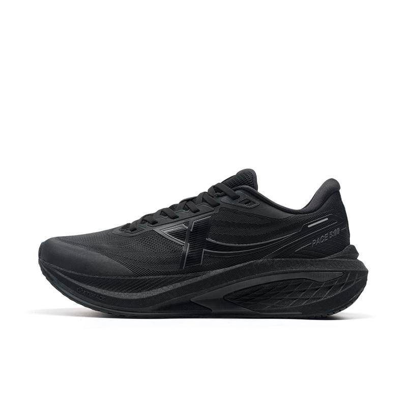 XTEP 5 Speed 3 Slip Resistant Lightweight Non slip Lightweight Low top Casual Running Shoes Men's Black