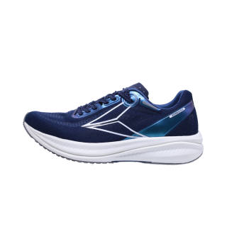 SUPAOSIKE Cushioning Slip Resistant Abrasion Resistant Low top Carbon Plate Casual Running Shoes Unisex White Blue