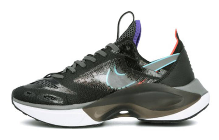 Nike Nike Fabric Slip Resistant Lightweight Non slip Lightweight Low top Casual Running Shoes Men's Black