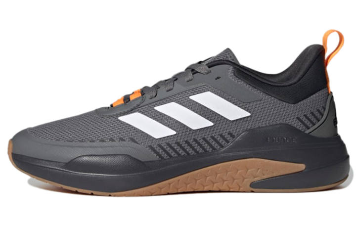 Adidas Adidas Trainer V Cushioning, Wear Resistant Low top Running Shoes Men's Gray Black