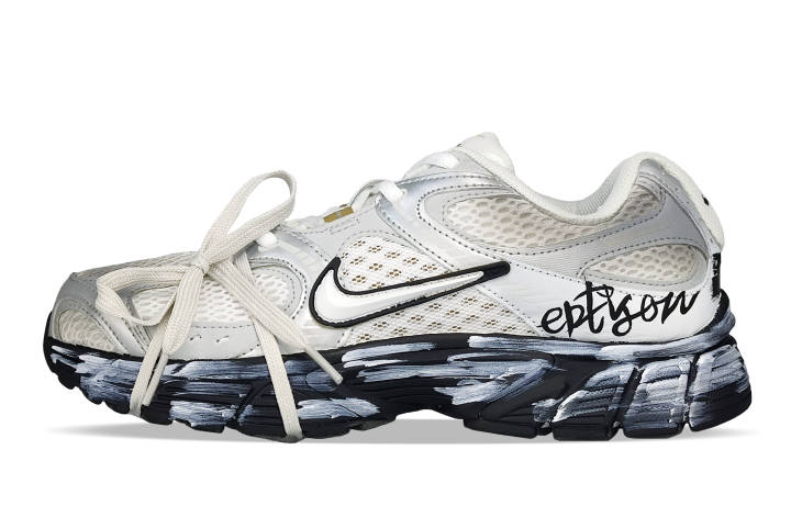 Nike Nike V5 RNR Abrasion Resistant Abrasion Resistant Low top City Commuting Running Shoes Unisex White Silver