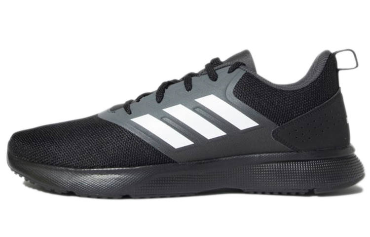 Adidas Adidas Adi Shawt Abrasion Resistant Slip Resistant Low top Running Shoes Men's Black White