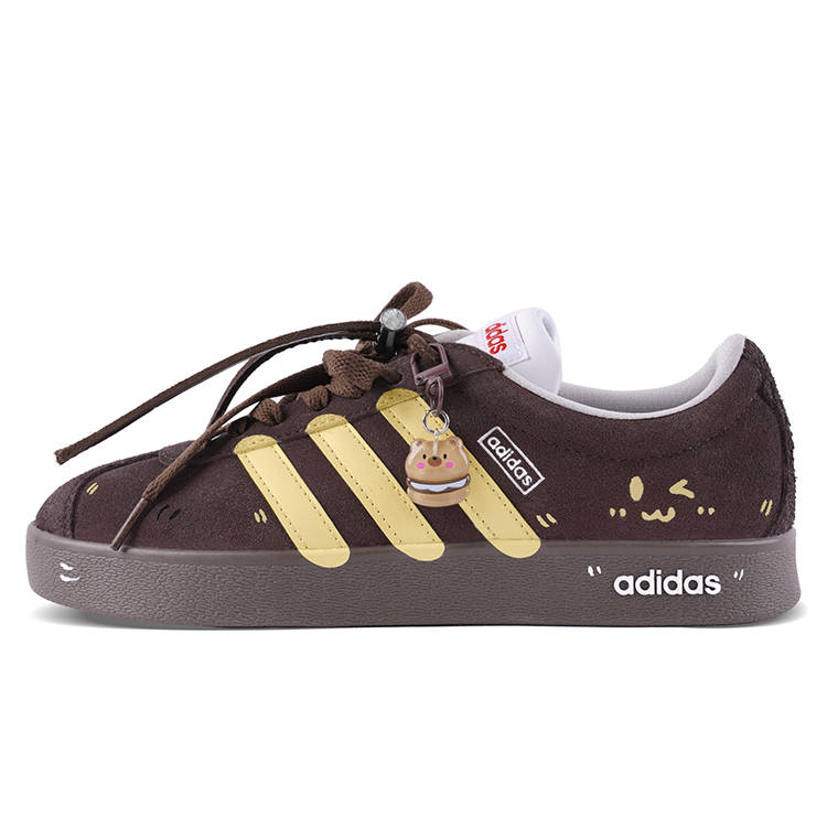 Adidas Adidas VL COURT 2.0 Cushioning Abrasion Resistant Cushioning, Wear Resistant Low top Skateboard Shoes Unisex