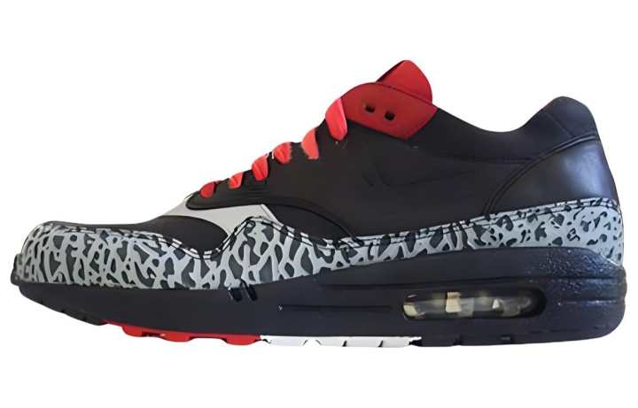 Nike Nike Air Max 1 Nl Premium Black Black Varsity Red 2005