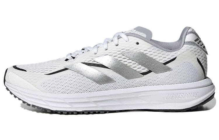 Adidas Adidas SL20.3 Breathable Cushioning, Wear Resistant Low top Running Shoes Women's White Silver