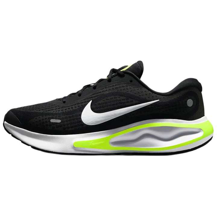 Nike Nike Journey Run Comfortable Low top Running Shoes Men's Black White