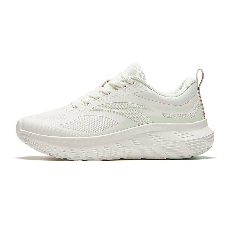 Anta Fabric Slip Resistant Abrasion Resistant Low top Casual Running Shoes Women's White