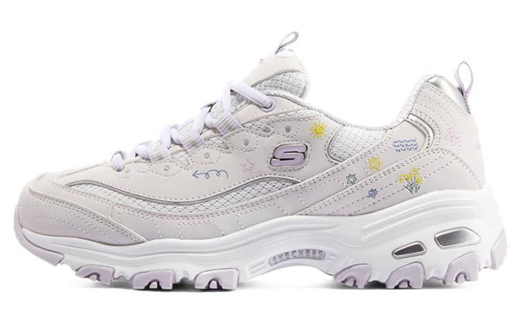 Skechers D'Lites 1.0 'Whtie' Women's