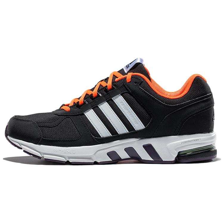 Adidas Adidas EQT Slip Resistant Abrasion Resistant Low top Casual Running Shoes Men's Black Orange