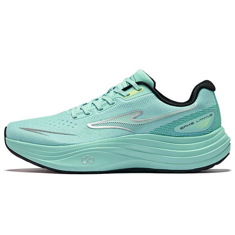 Erke Luanyu Cushioning Lightweight Rebound Low top Casual Training Running Shoes Men's Green